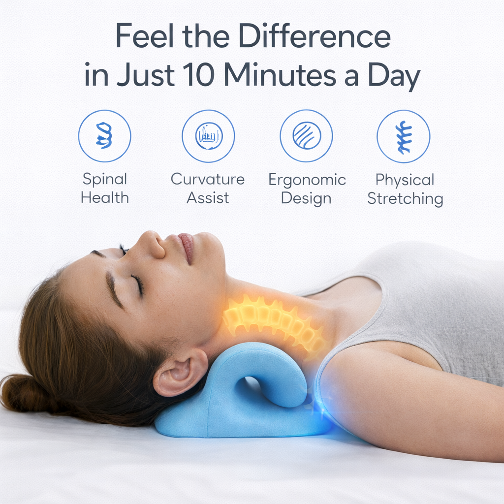 Neck and Shoulder Relaxer For Cervical Spine Alignment